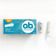 OB finger set box ob tampon 48 built-in sanitary napkins 3 boxes original multi-type + ordinary type + small-type 16-piece *3 boxes