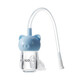 Rikang baby nose suction device, nose washing device, silicone baby anti-countercurrent nose suction device, newborn safe nose cleaner, pig nose suction device, X4017 blue