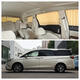 Diyan New and Old Buick GL8ES Lu Zun 653T Onshore Business Class Special Car Curtain Sunscreen Double Old Lu Zun Seven-Window Louver Black Aluminum Alloy Double