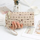 Changyin Nouvelle version coréenne Simple Femme's Clutch Casual Versatile Femme pour femmes Mobile Portefeuille Portefeuille Hand Grab Sac à main à la mode 521 Mètres blancs