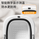 奔麦泡澡桶成人洗澡桶盆婴儿游泳桶家用折叠浴缸儿童洗澡神器宝宝浴桶 【配保温盖】灰（保温时间更长）