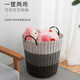 Vilscijon dirty clothes basket large capacity foldable imitation rattan storage basket storage basket toy dirty clothes storage box