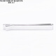 North Martin high-end simple tie clip men's business black geometric texture shirt clip groom wedding gift gift box