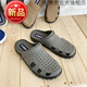 Doktor- und Krankenschwesternschuhe Spezielle Hausschuhe für Operationssäle, Anti-Rutsch-Kee-Resistant-Lochschuhe, Außenschluschern der Sommer-Männer, atmungsaktive Kopf-Soft-Soled-Sandalen, personalisierte Trends, tägliche Schuhe Überwachungsraum-Experiment-Arbeit, Shanghai Juli 3524-Khaki 40 [Standard-positive Größe]