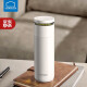 Bloqueo de bloqueo (bloqueo/bloqueo) Copa de separación de agua de té Thermos Copa Termos de gran capacidad Copa de agua Copa de agua Los estudiantes de negocios dan regalos a los maestros Black 440ml [Modelo mejorado con partición de té] Soporte de personalización de la personalización