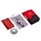 
Submarine F701/F702 angle valve copper slow-opening type eight-character valve bright chrome 4-point triangle valve F702 hot water (red label)