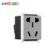 Bull (Bull) G04 Grey 118 Sweatch Module модуль с пятью отверстиями домохозяйственная штекерная заглушка USB Бесплатная комбинация с тремя отверстиями