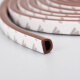 Yierman 3M self-adhesive window seals, anti-theft door seals, door and window door seam seals, windproof, insect-proof, anti-collision, warm, soundproof and windshield strips, D type 9*6mm brown 5 meters