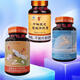 六色灵芝中祥灵芝菌丝体胶囊破壁孢子粉新日期0.3/克*150粒/瓶 中翔灵芝老包装