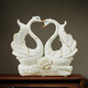 Pameiju Adornos de cisne Cerámica Decoración del hogar Sala de estar Gabinete de vinos de la televisión Aper Artitudes de regalo Pequeño cisne
