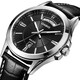Casio (CASIO) men's watch Simple men's quartz watch Casual business black disc black belt MTP-1381L-1A
