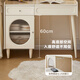 Quanyou Home Cream Style Functional Dressing Table Bedroom Solid Wood Leg Storage Cabinet Integrated Dressing Table Furniture