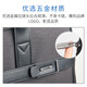 
Ateyhoc JS-825/826 portable document briefcase B4 three-dimensional document bag customized document bag waterproof conference information bag 825 black (size: 380*310*55MM)