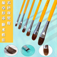 
Van Gogh 826 Water Chalk Art Student Acrylic Brush Wolf Hair Oil Brush Student Pigment Color Pen 6 Single Numbers (1 3 5 7 9 11) School Sister