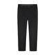 Tanzen mit dem Wolf [Baumwollfunktion bequem] Casual Pendler Mid-T-T-T-Mid-T-T-T-Mid-Waist Dehnung bequeme vielseitige Männerhosen 001 Black 31