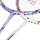 
YONEX YONEX Badminton Racket Sky Axe Carbon Badminton Patch Couple Competition Ultralight Badminton Double Shot NR7000i (White Blue/Lavender) Patch Set