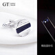 Shen Cheng [zwei Paare] Französische Hemdmanschette verbindet Männerhülle Nägel Einfacher Sternenhimmel Stein Jungen Geschenk Leicht Luxus High-End-Geschenkbox Brilliant Galaxy + Parallel Universum [zwei Paare]