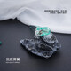 GUTCHE理发夹子 美发专用分区夹子一字无痕夹理发师专用长嘴鸭嘴夹加长 #透明款 10只