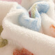 Jiuzhoulu warmes Milchkristall Fleece Vierköpfige Set Doppelseite 1,5/1,8-Meter-Quilt-Abdeckung Flanell Quilt Cover Winter