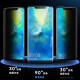
Iscar [Full screen nano-anti-sight 2 pieces] is suitable for Huawei mate20pro hydrocoagulation soft film, non-tempered mobile phone film, anti-peeping high-definition full glue anti-fingerprint protection JM679
