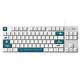 罗技（Logitech）K835有线机械键盘游戏电竞键盘84键电脑办公键盘个性pbt键帽送男友 K835海洋键帽版 单光 青轴