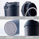 Lock Lock (LOCK/LOCK) thermos cup 316 stainless steel portable high-value large capacity coffee cup for students, men and women water cup new style [bounce cover] white 550ml