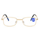 40,000 kilometers of anti-blue light reading glasses metal high definition smart folding reading glasses for men, women, middle-aged and elderly people 200 degrees
