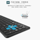 BOW HW156C wireless keyboard chocolate button ultra-thin portable keyboard laptop desktop universal office and home keyboard white