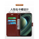 Hekoge gilt für Mobiltelefone Hülle Flip-on-Lederhülle Anti-Fall-Full-inclusive-neue Produktschale Ältere Brieftaschenkarte Clip High-End Magnetic Buckle Soft Case Anti-Fall-Kartenbeutel Neues Produkt Brown [Handgelenk Lanyard] Redmi 10a