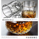 Tianxi (TIANXI) wine glass, whiskey glass, foreign wine, beer glass, glass cup, liquor cup, home creative special-shaped cup, carved style - 2 pieces 260ml