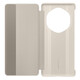 Honor (Honor) Magic3 Ultimate Version Original Mobiltelefon Hülle Flip Cover Protective Case Full-inclusive Anti-Fall-Handy-Hülle Business Magic 3 Ultimate Version Smart Window Leder Hülle Magic3 Ultimate Version Lederhülle (Khaki)