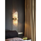 
XMSJmnuhg light luxury crystal wall light living room background wall aisle stairs light modern bedroom bedside lamp atmospheric lamp L B9928-2