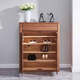 Meubles lumineux armoire à chaussures simples moderne armoire à chaussures en bois massif armoire de partition latérale 2603 armoire à chaussures