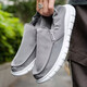 Changxiang Huili Zapatos de tela Old Beijing Zapatos para hombres para zapatos de tablero transpirable para verano para zapatos casuales para hombres con zapatos de lona de seda de hielo de un pie Fh-Luyao 2166 Gray 41