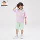 
Big Mouth Monkey (Paul Frank) Children's Clothing Children's Set 2025 Summer Boys and Girls Fashion, Casual, Versatile and Simple Trendy Medium and Big Children's Set Black 120
