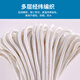 九千谷尼龙绳 4mm*100米 白色打包绳 打包带 高强度捆绑捆扎绳 包芯耐磨抗老化尼龙扎带 编织绳晾衣绳 包装绳
