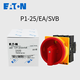 Customized Eaton Muller load isolation switch P1-25 P1-32 T0-2-1 P3-63-100/EA/S P1-25/EA/SVB 25A