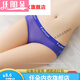 Renduo Chinesische Valentinstagsgeschenk Eis Silk neutrales Paar Frauen tragen universelle Unterwäsche Frauen Dreieck enge universelle Männer 5010 Stil schwarzer XL 135-165jin [Jin gleich 0,5 kg]