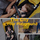 Bugaboo bugaboo bee6 bugaboo Многофункциональный легкий городской двусторонний складной коляска серебряный стойка вода туман Blue Black Seat