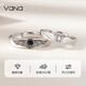Vana Angel and Demon Silver Couple Ring Open Pair Ring Silver Birthday Gift for Boyfriend and Wife A Pair of Rings