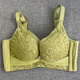 Aidai 2023 New BRA 6629 Top montierte atmungsaktive Meridian-Einstellung Typ Weichstahl Ring Frauen Unterwäsche gelbe Blätter (Dicke ca. 2 cm) 75B mittelschwerbecher ca. 1 cm