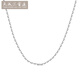Tianchenghuijintong new platinum necklace men's and women's square cross chain PT950 platinum necklace Tianchenghuijintong PT950 platinum about 8.48 grams (50cm)