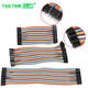 DuPont cable female to female male to female male to male 40P color cable connection cable 10/15/30/20/40CM 30CM female to female