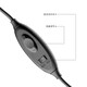 Ride (Bestellungsreiter) K831 Headset mit Pubg-Hühnchen-Ess-Artefakt-Computer-Spiel Headset Schwarz schwarz