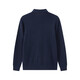 Giovanni Valentino [con cachemira] Cardigan de suéter de punto de omisión de alta gama Camisa base de la piel con suéter de invierno.