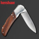 KERSHAW American Card Show Redwood Handle Outdoor Tactical High Hardness Knife Portable EDC Folding Knife 1381 Series