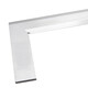 Three-quantity high-precision stainless steel right-angle ruler 50-300mm knife-edge square ruler 90-degree angle ruler knife-edge turning ruler JD418 160*100mm