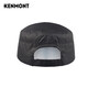 Kenmont thickened warm quilted pure black peaked cap men's autumn and winter outdoor street cold flat cap km-2651