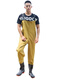 Wading pants, half-length rain pants with rain boots, one-piece water fork pants, full body waterproof clothing, fishing waders, thickened water shoes, leg-length pants 50 silk (this model does not come with a belt) 40