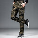 Jeep Spirit Spring und Herbst Herren lässige Hosen Herren Arbeithosen Mehrfachhose Lose großer Tarnhosen Männer Militärische grüne Hosen 9926 Militärgrün dickes Modell M 2 Fuß 2-2 Fuß 3